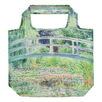 フェリシモの雑貨 Kraso | 名画エコバッグ睡蓮の池と日本の橋