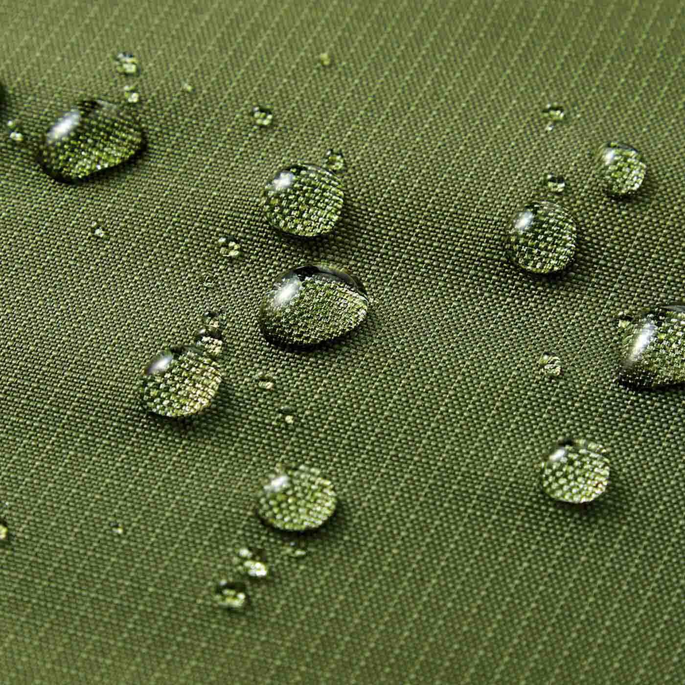 フェリシモの雑貨 Kraso|レジカゴにフィット ファスナーで目隠しできる ジャンボなマイバッグ〈モチーフ・撥水（はっすい）〉の会|撥水加工素材なので、水滴がサッとはらえます。
