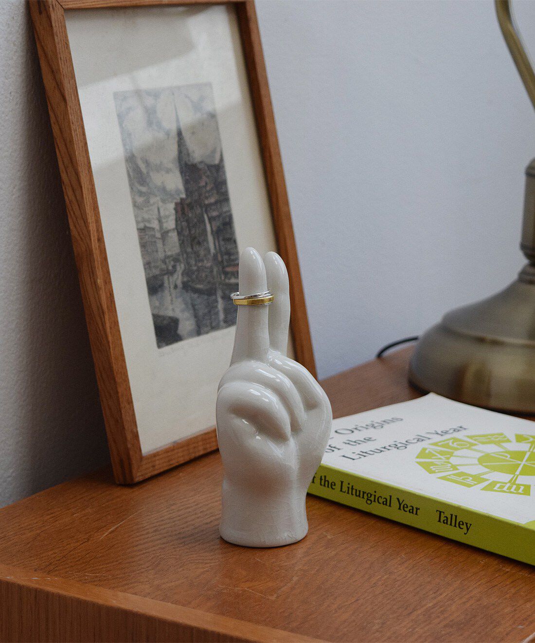 フェリシモの雑貨Kraso［クラソ］|ポーセリン　ハンドオブジェ〈ピース〉