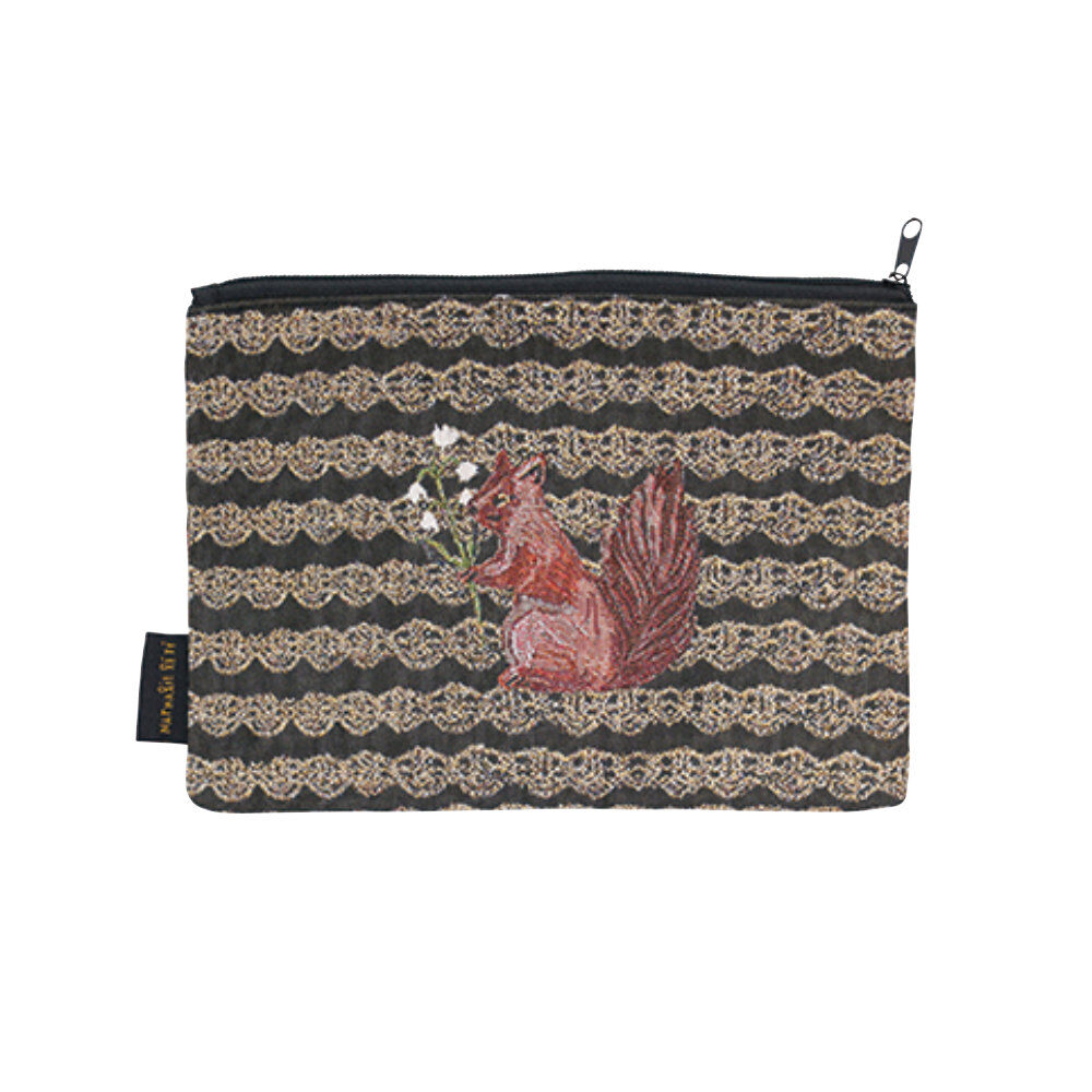 フェリシモの雑貨 Kraso|Nathalie Lete Flat pouch Dog