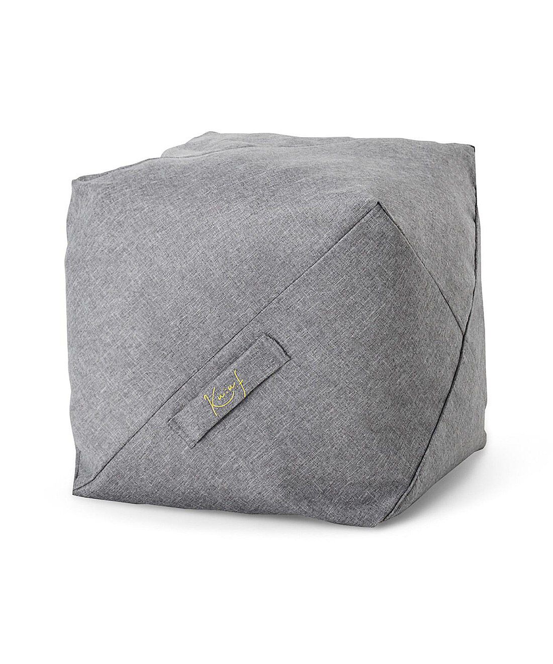 フェリシモの雑貨 Kraso|クーフゥ　クローゼットにも収納しやすい　クッションみたいに使える寝具収納カバーの会|〈グレー〉