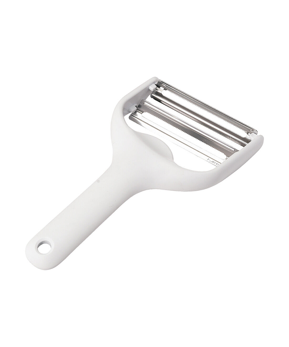 フェリシモの雑貨Kraso［クラソ］|らくらく倍速カット！　断面に食い込むギザギザ２枚刃のキャベツピーラー