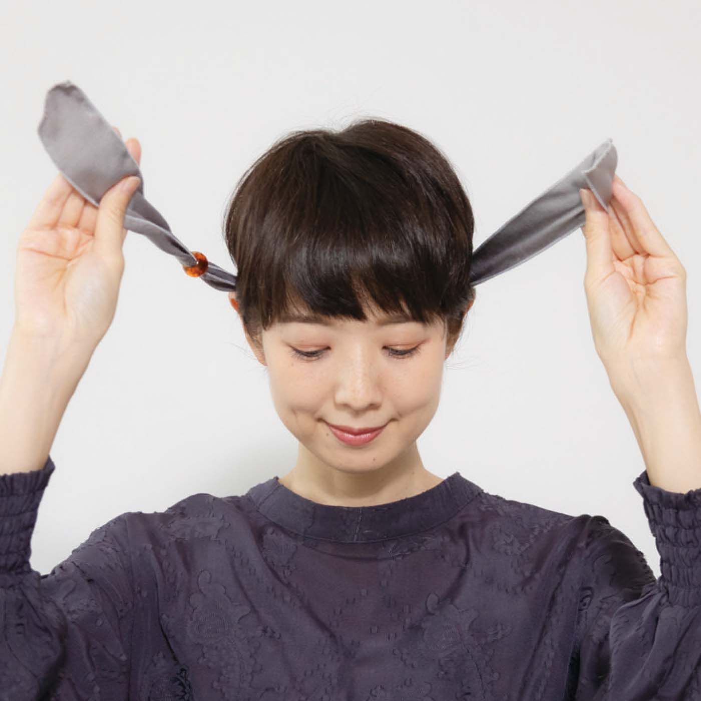 アレンジいろいろ ヘアスタイルの救世主ワイヤーヘアアクセの会｜ヘアアクセサリー ｜アクセサリー・時計｜ファッション小物｜インテリア・キッチン収納・生活雑貨の通販｜フェリシモの雑貨Kraso