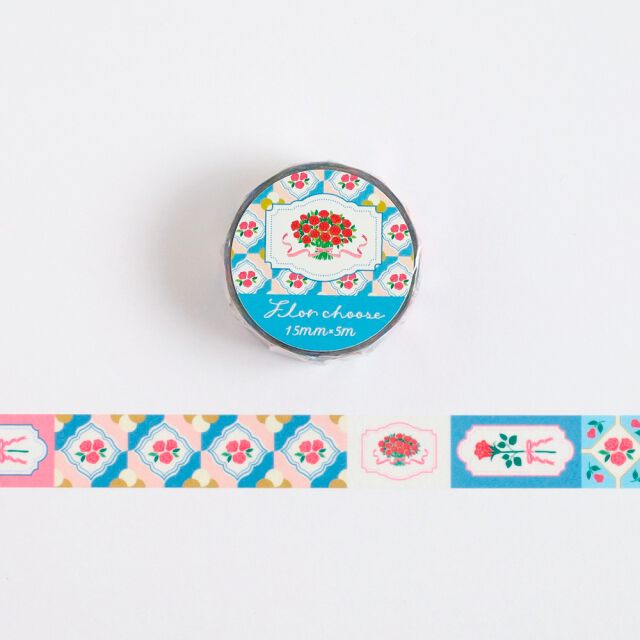フェリシモの雑貨 Kraso|flor choose　メッセージセット〈バラ〉