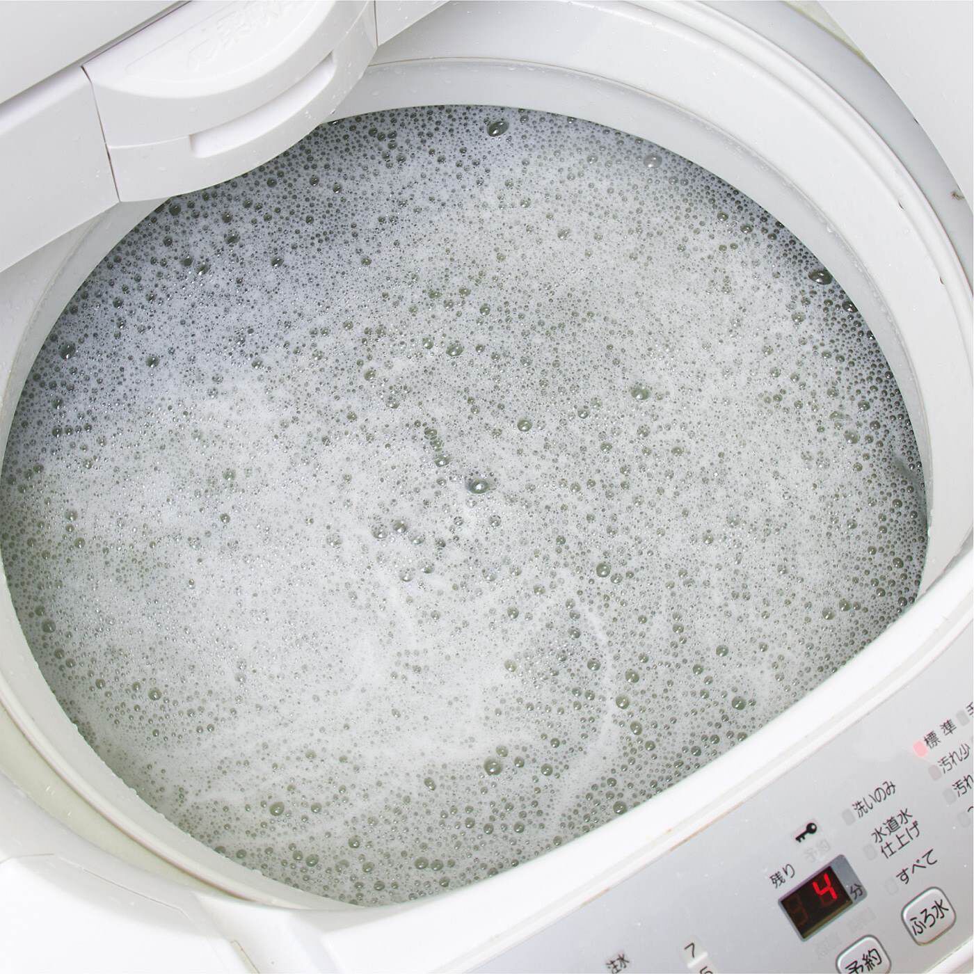 フェリシモの雑貨Kraso|みるみる汚れが見えて実感洗浄！　泡もこもこ酸素系縦型洗濯槽クリーナーの会