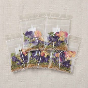 フェリシモの雑貨Kraso | ハーブティー５袋セット〈きもちも咲くお花〉