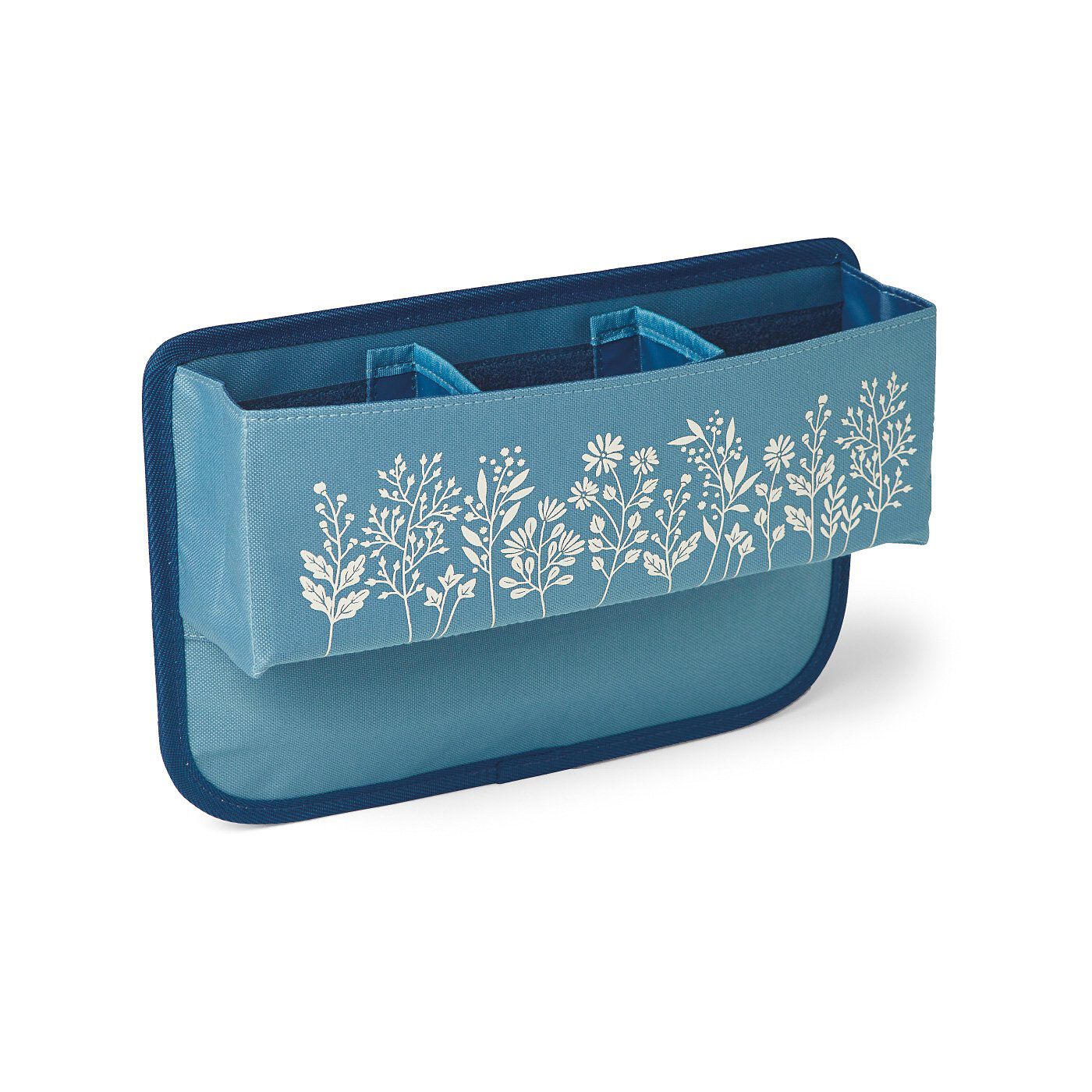 フェリシモの雑貨Kraso［クラソ］|すき間の困ったにアプローチ　差し込むだけのシートサイドボックスの会|〈ブルーグレー〉