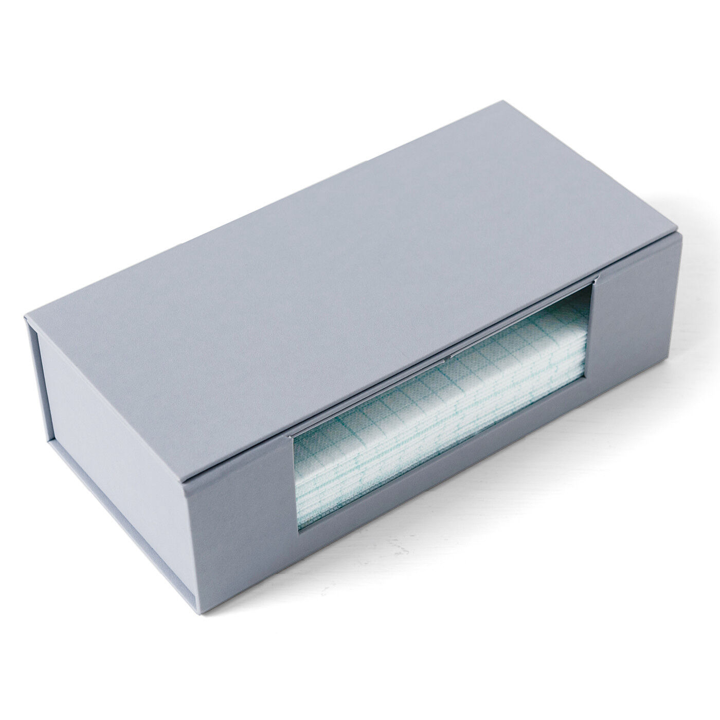 フェリシモの雑貨Kraso［クラソ］|1/d Cloth Case 一日ふきんケース|どこに置いても様になるすっきりデザイン。紙素材だけど丈夫で水ぶきもOK！　※一日ふきんは商品に含まれません。