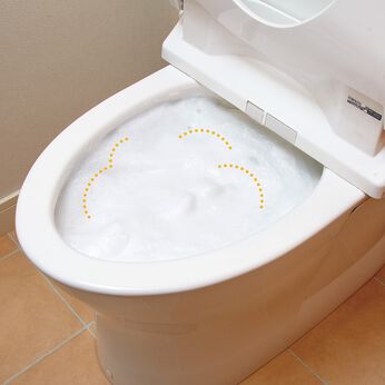 フェリシモの雑貨 Kraso | 月１回のラップ掃除トイレ泡もこもこ除菌クリーナー