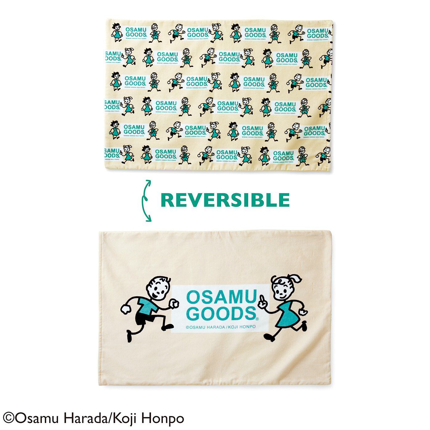 フェリシモの雑貨 Kraso|USEDo×OSAMU GOODS　タイムレスな「かわいい」　80’s復刻デザインのピローカバーの会|〈ジャック&ジル〉
