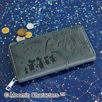 フェリシモの雑貨 Kraso | ムーミン　星降る夜の小銭が見やすい長財布