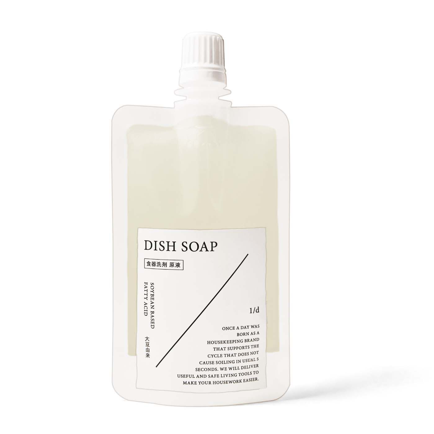 フェリシモの雑貨Kraso|1/d DISH SOAP 食器用洗剤の会|DISH SOAP洗剤原液1袋