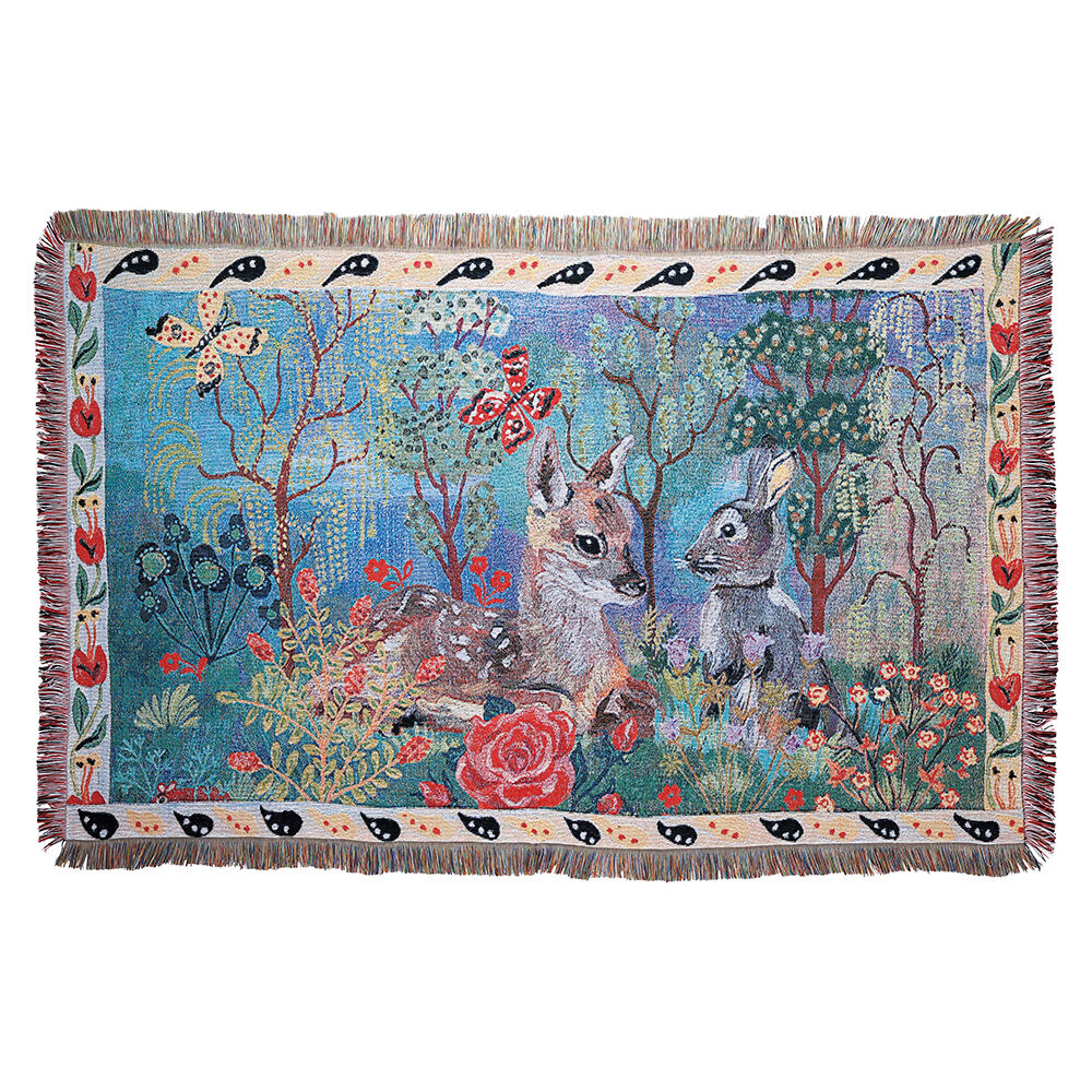 フェリシモの雑貨Kraso［クラソ］|Nathalie Lete Tapestry rug Bambi