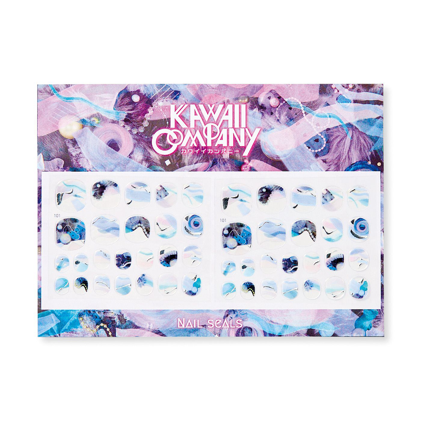 フェリシモの雑貨Kraso|KAWAII COMPANY　全部ひっくるめてアートに変えちゃえ 貼るだけKAWAII リペアネイルシールの会