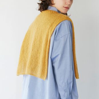 Couturier | (イエロー Mサイズ) サイドオープンベスト[ ROWAN×amuhibi ]