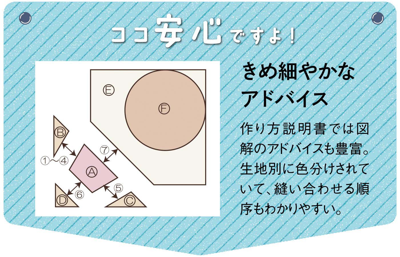 クチュリエ|【初回特別価格　6回エントリー】はじめてさんの1日レッスン　パッチワークがわかるミニキルトの会