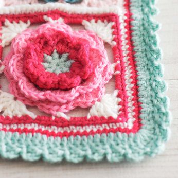 クチュリエ | マカロンカラーモチーフのふち編み用毛糸