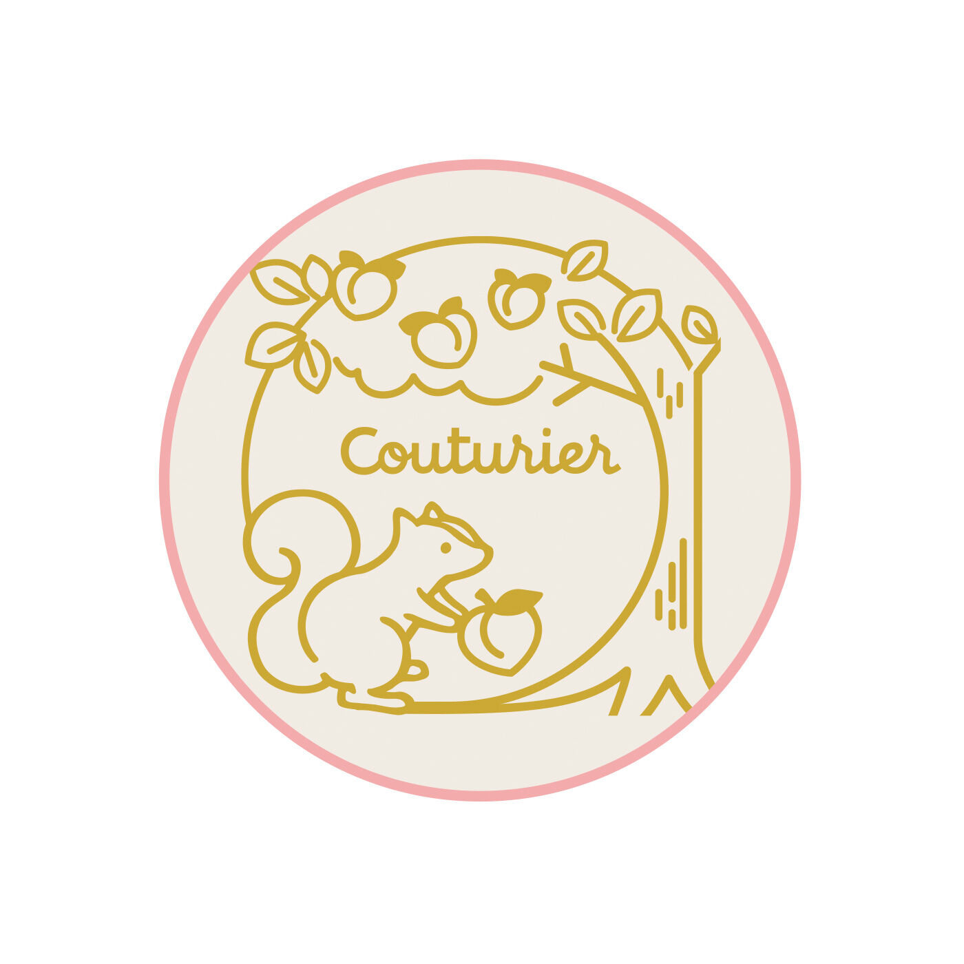 Couturier[クチュリエ]|クチュリエ リスと一緒にスタンプラリー気分 パチンと留めるお手軽トレイの会|ピーチファームへようこそ