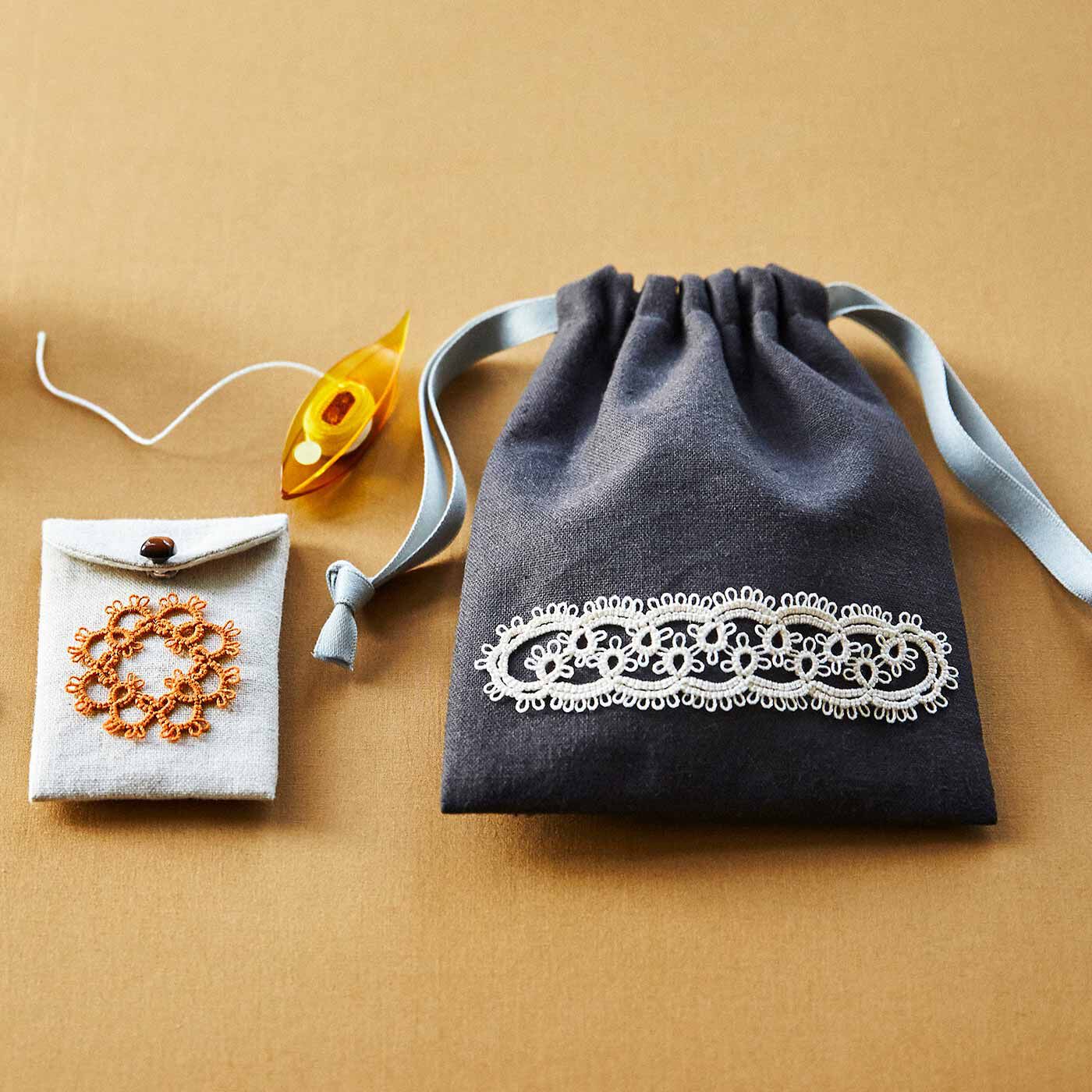 タイプが選べる】シャトルを優雅にあやつる日をめざして タティングレース ステップアップレッスン｜Couturier[クチュリエ]｜フェリシモ【公式通販】