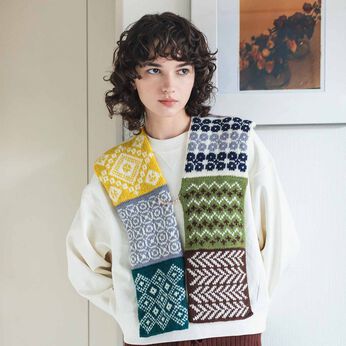 Couturier | 自然からの贈りもの北欧模様　棒針サンプラー