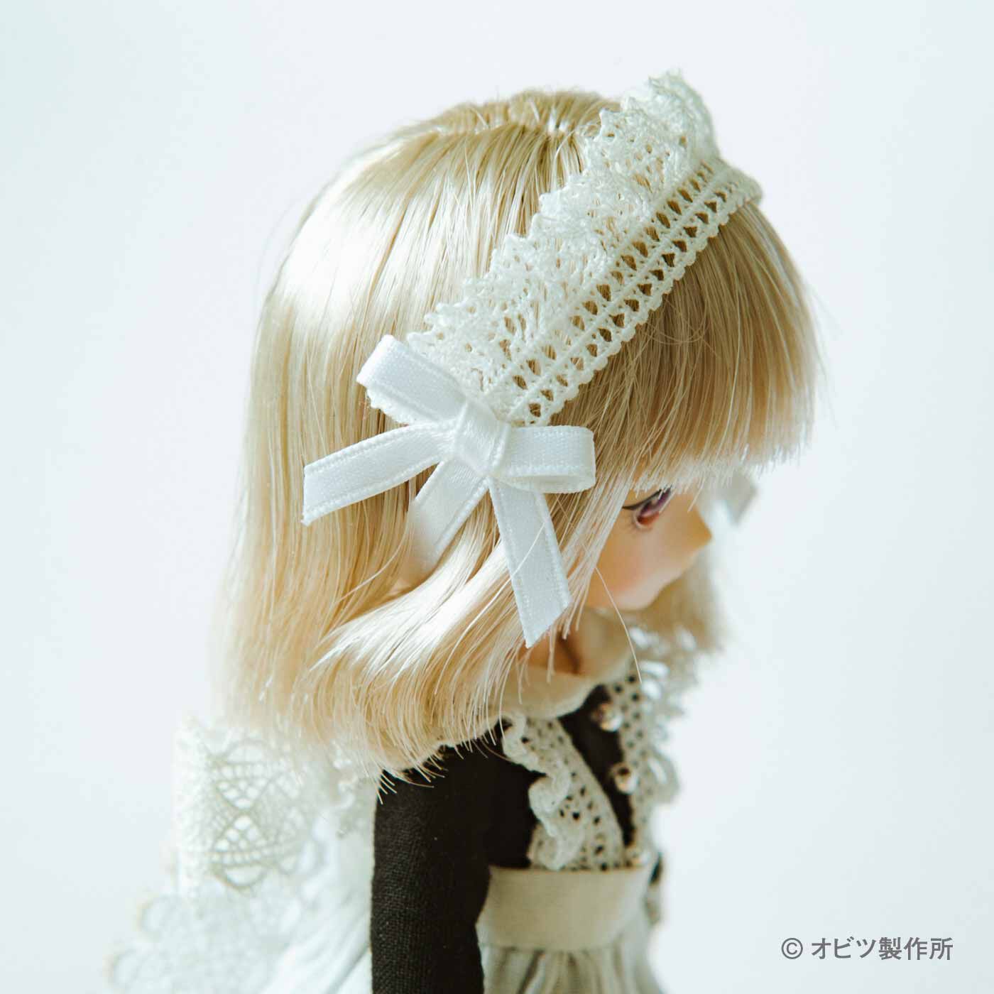 Couturier[クチュリエ]|クラシカルな甘さでおもてなし 11cmドール〈オビツ11〉用メイドドレスのキット|前も後ろもどこから見てもかわいい。