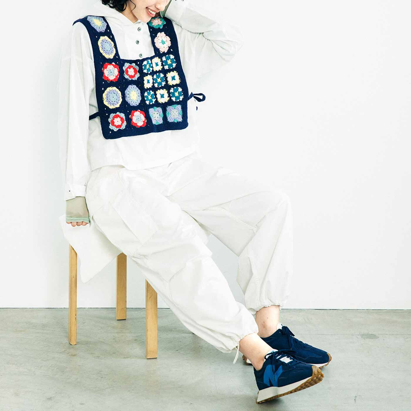 Couturier[クチュリエ]|おしゃれグランマにあこがれて コットン糸かぎ針編みモチーフの会〈ネイビー〉