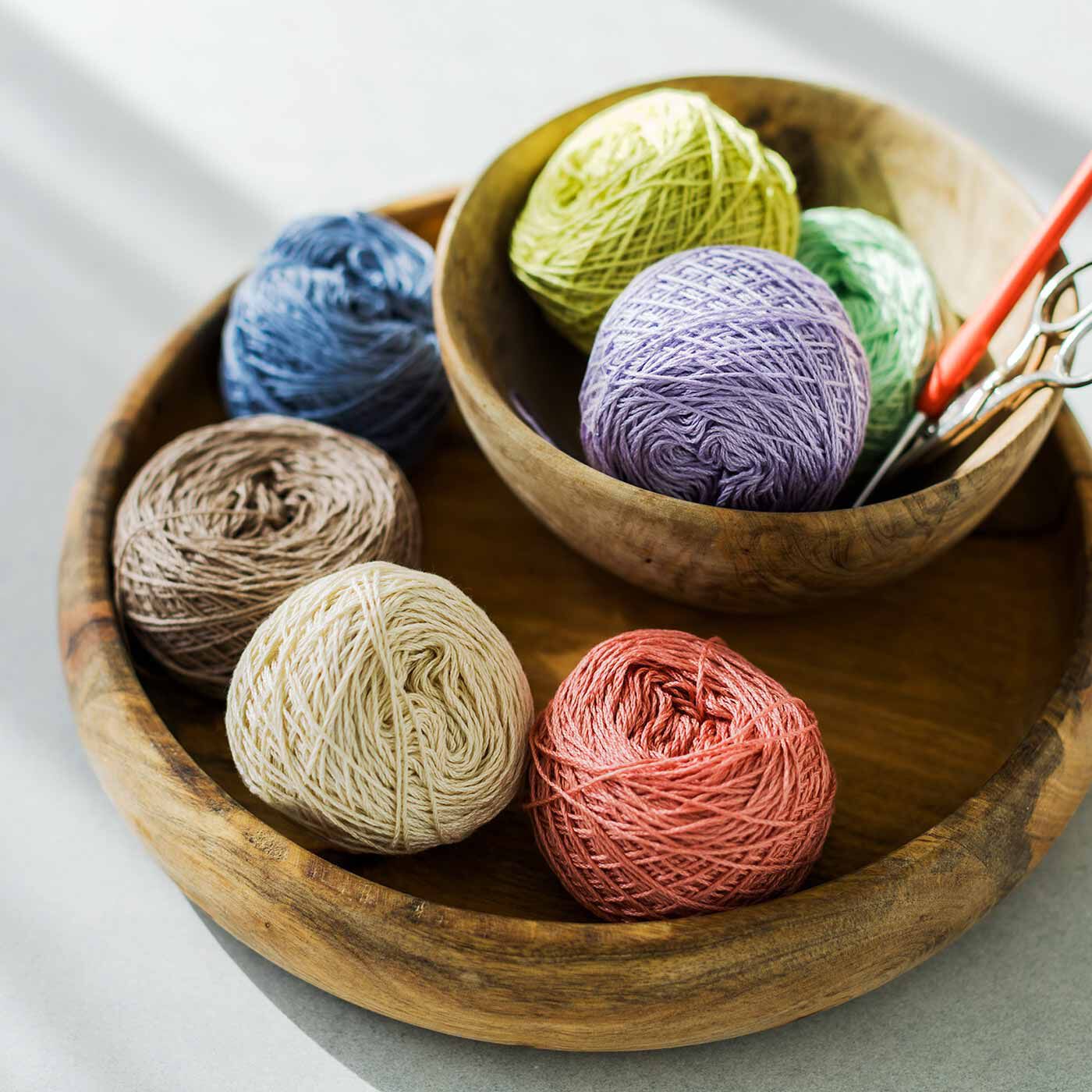 クチュリエ|リサイクルポリエステルの糸で編む 日常使いのかぎ針マルシェバッグの会