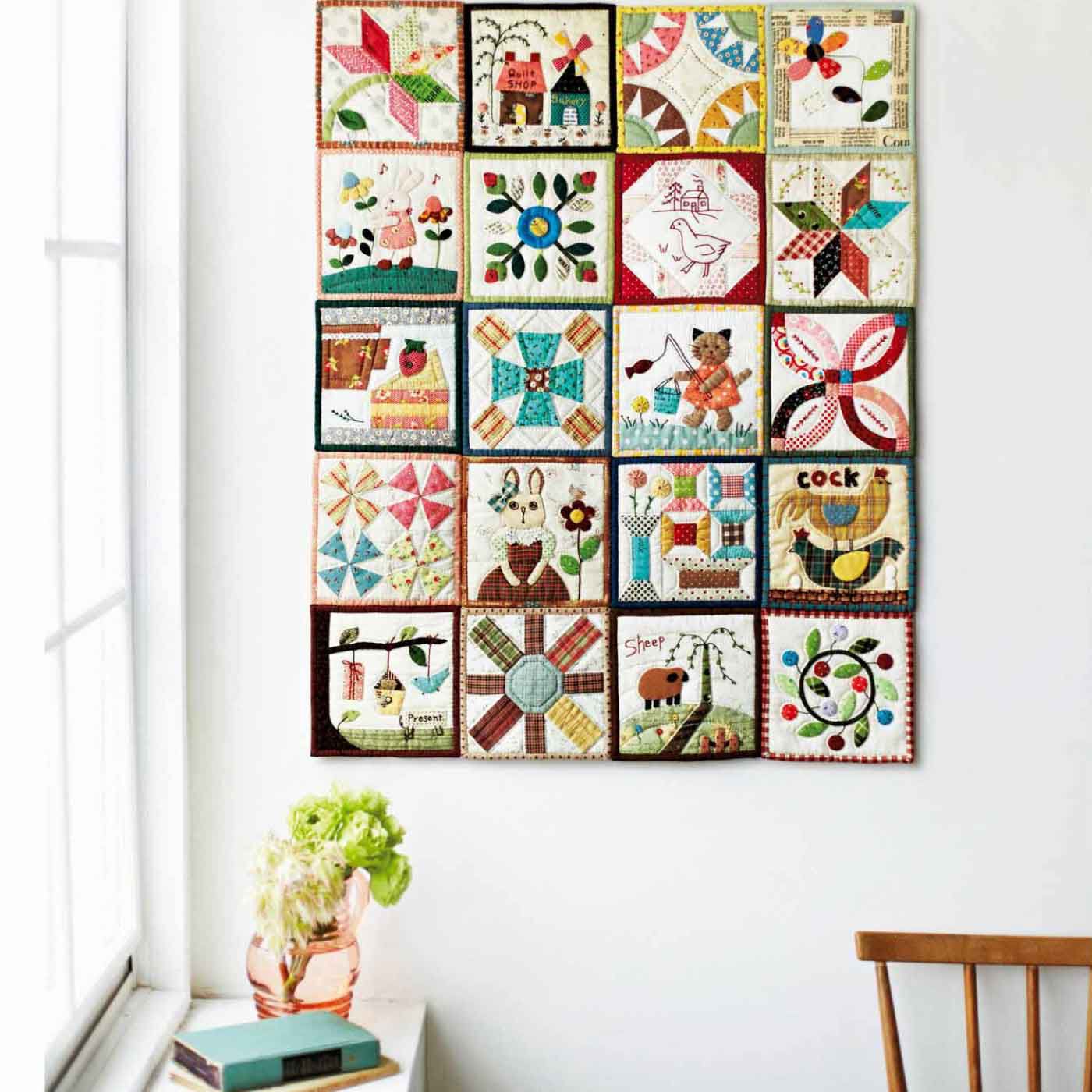 やさしい色に包まれたお花畑のロマンティックキルトの会｜Couturier