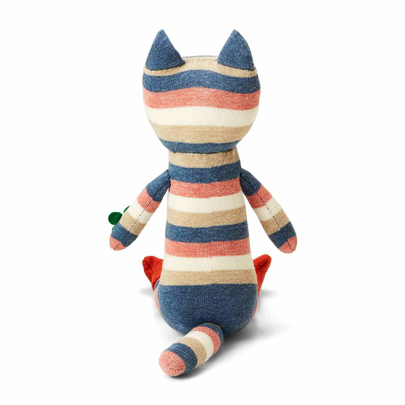 Couturier[クチュリエ]|ハッピートイズ くつした ネコちゃんのレシピセット|できあがりイメージ図。　※このキットに材料はセットされていません。