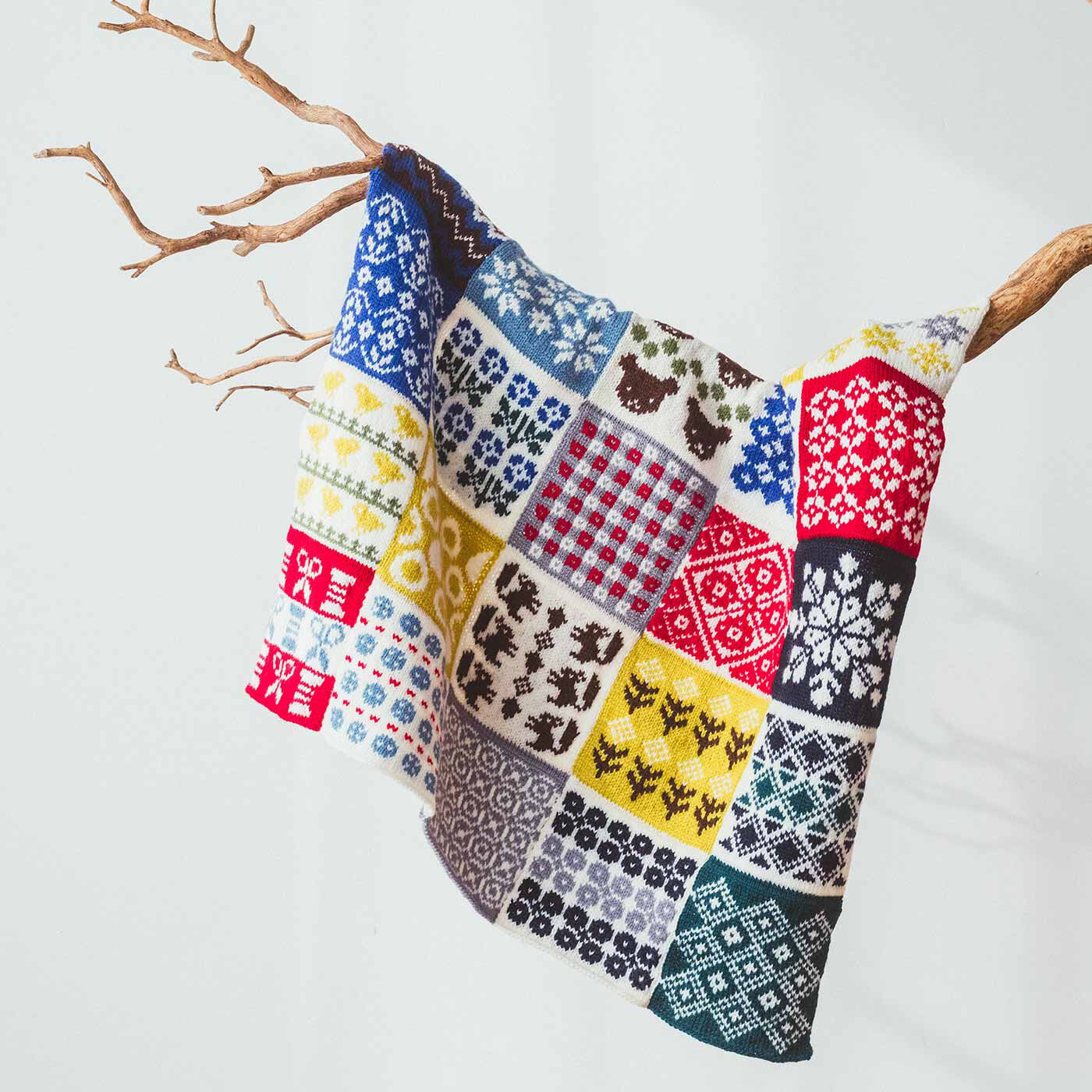 クチュリエ|自然からの贈りもの めくるめく北欧模様を楽しむ棒針編みサンプラーの会