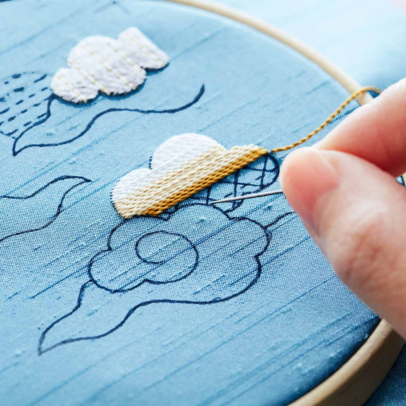 Couturier|日本刺しゅうにあこがれて　絹糸の優美な輝き文様フレームの会