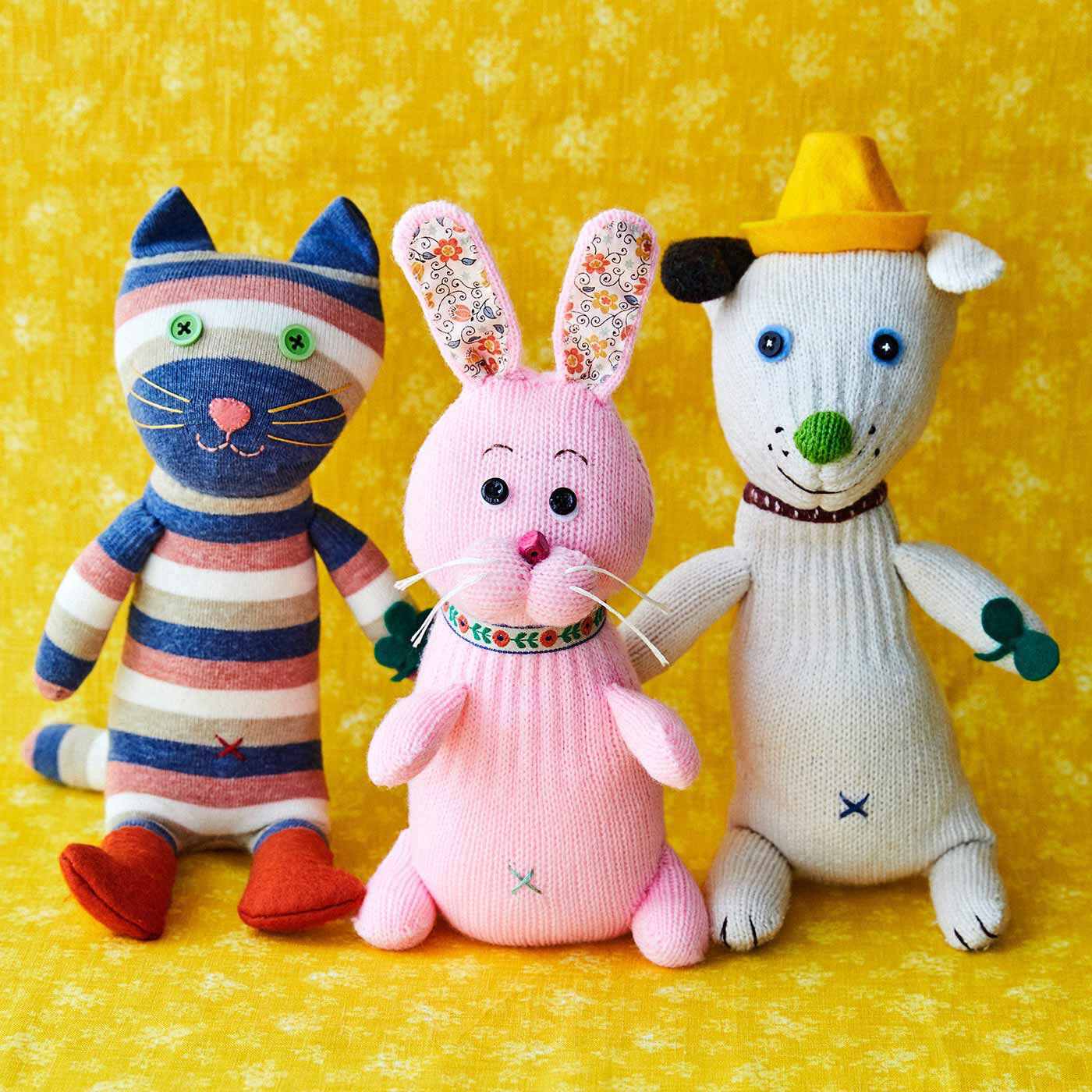 Couturier[クチュリエ]|ハッピートイズ 手ぶくろウサちゃんのレシピセット