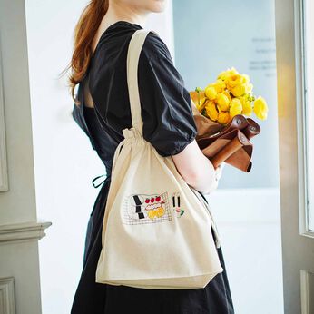 Couturier[クチュリエ] | 自由に刺しゅうが楽しい縫製済みエコバッグ