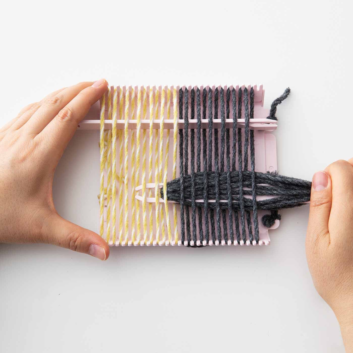 ふかふか手ざわりにうっとり ノッティング織りで作る ウールラグ