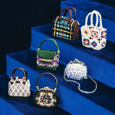 Couturier | ヴィンテージなこなれ感 ビーズのミニチュアバッグ