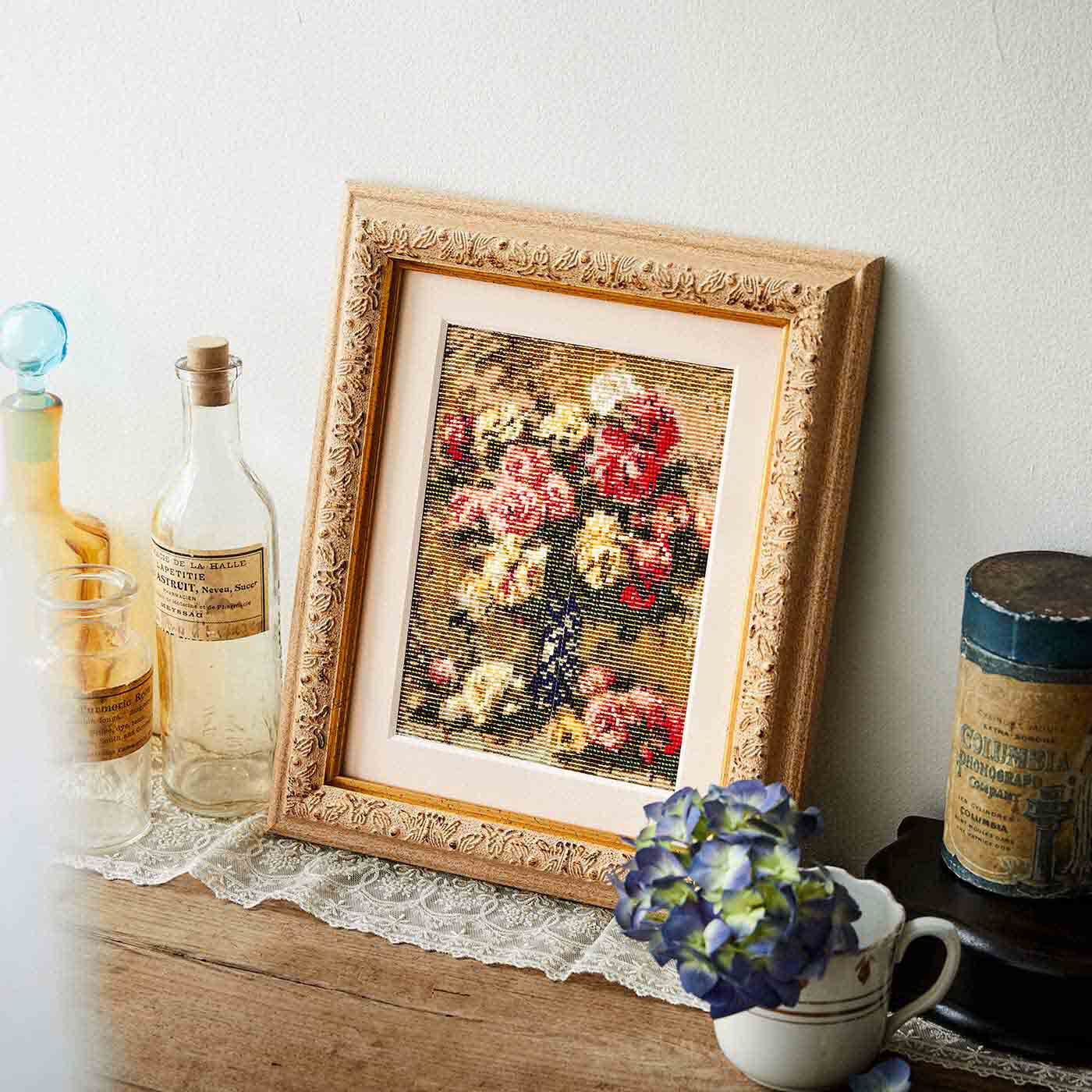 クチュリエ|ビーズ織りの モネ・ルノワール・ゴッホ　印象派 花の名画の会