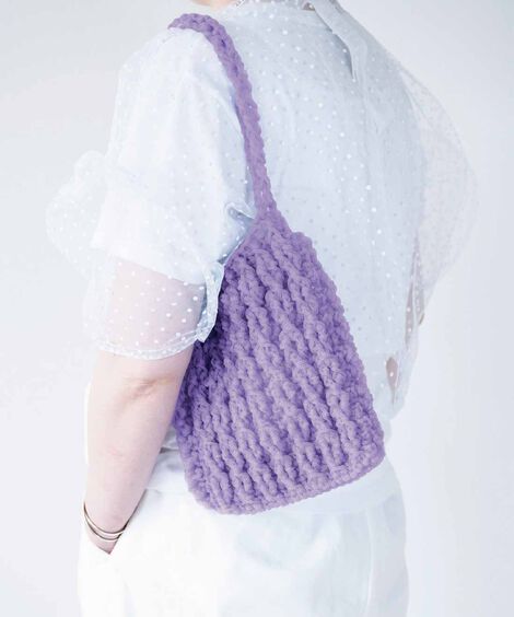 Couturier | ＴＵＢＥで編むかぎ針編みお出かけバッグ
