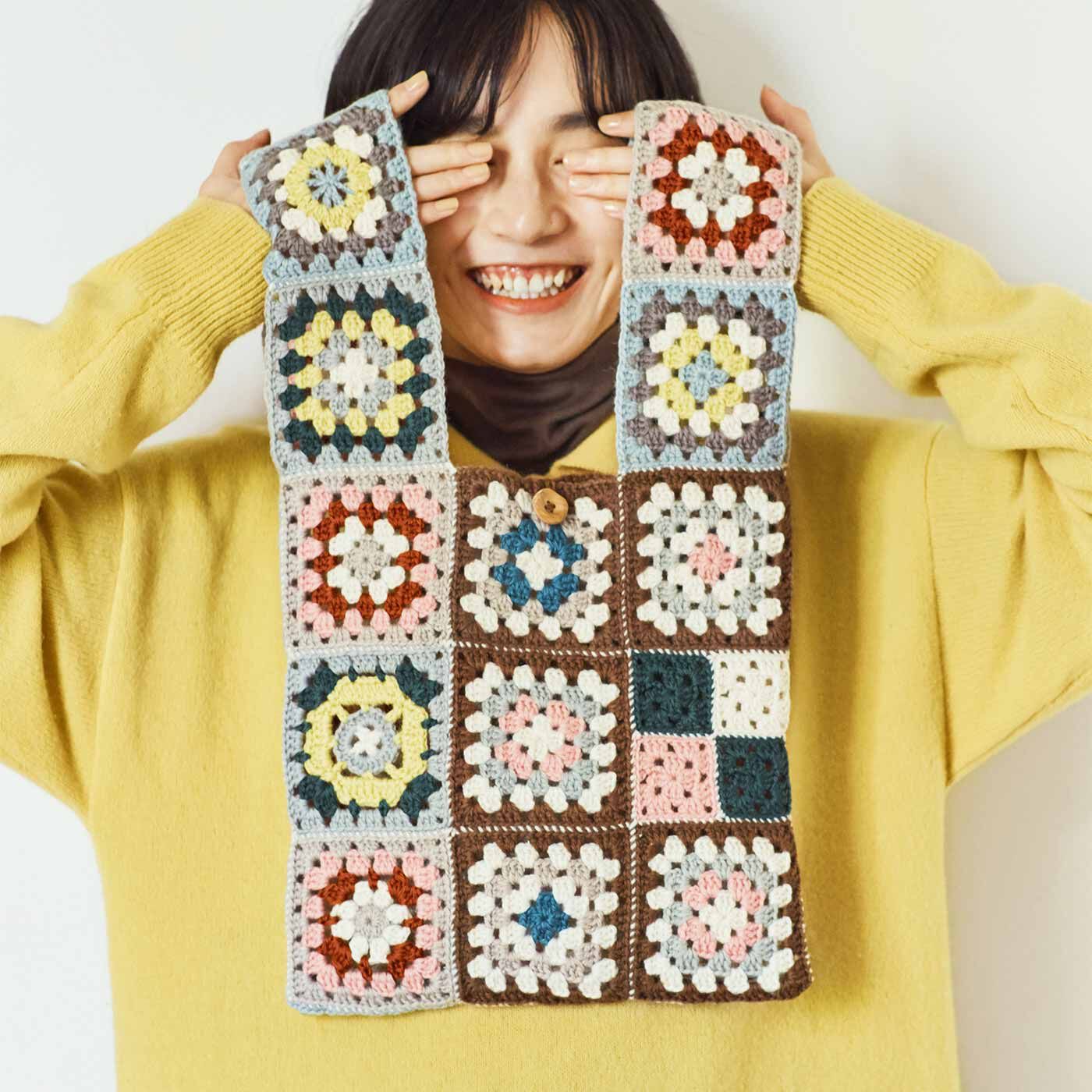 Couturier[クチュリエ]|なつかしかわいいグラニースクエア かぎ針編みのてとりあしとりレッスンの会