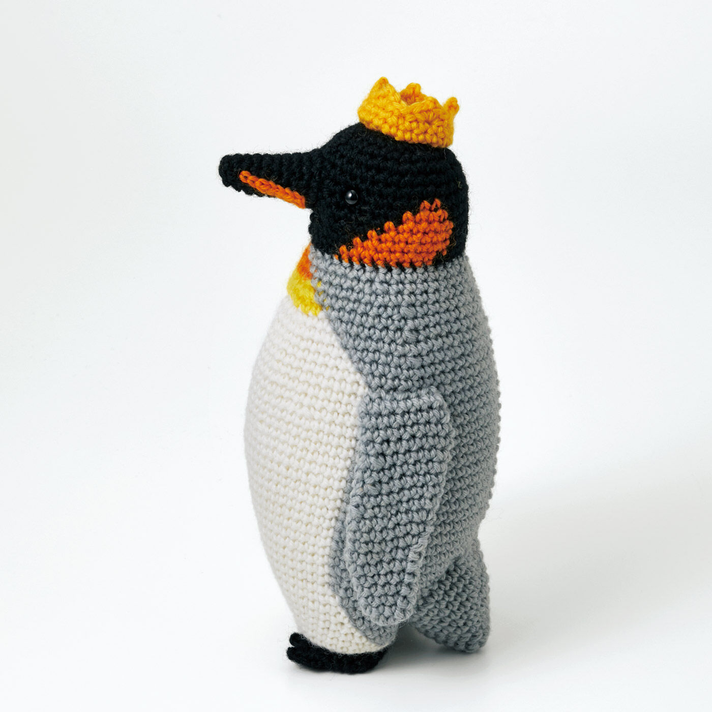 Couturier|旭山動物園・ボルネオの森応援商品　ハッピートイズプロジェクト　おさんぽ大好きキングペンギン編みぐるみ
