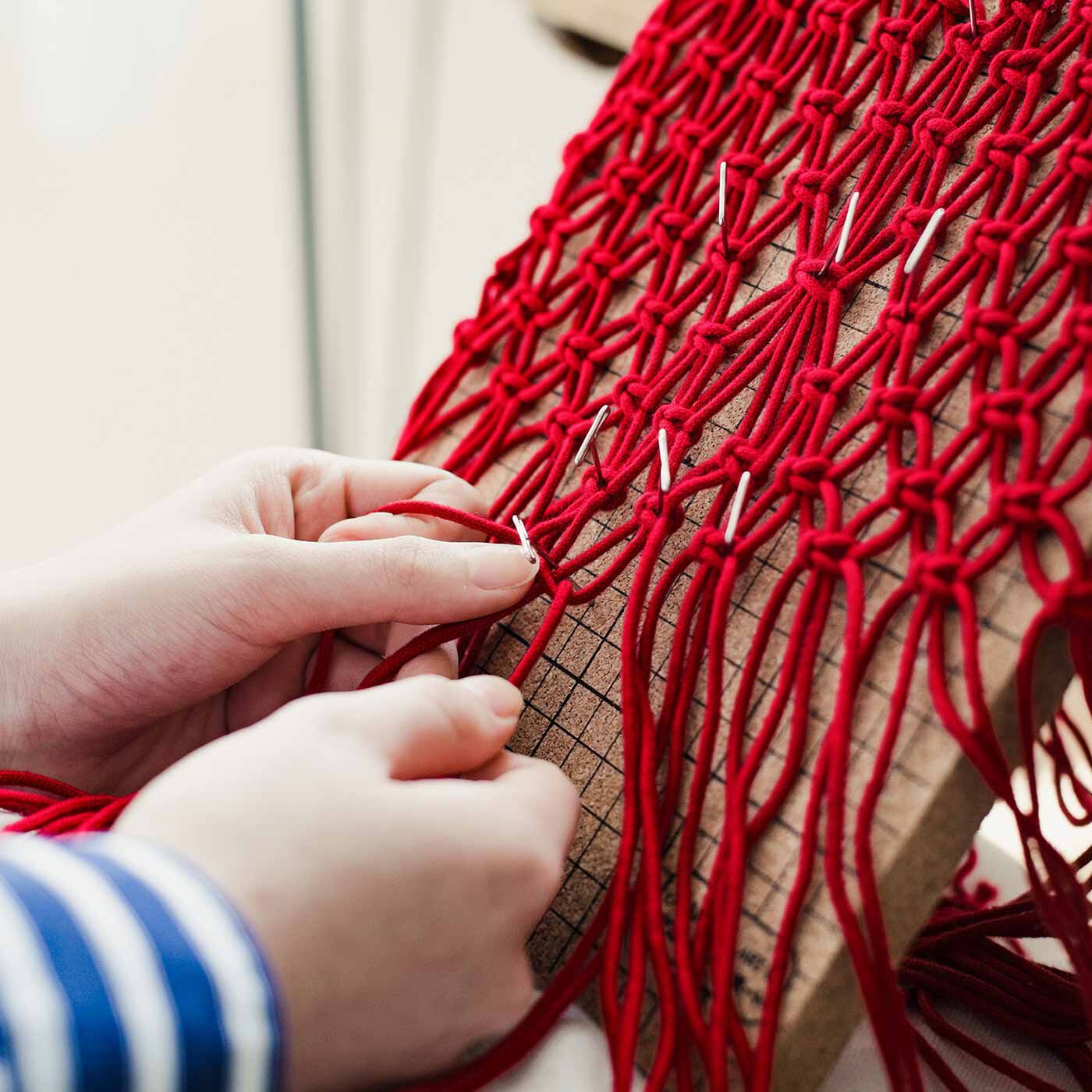 Couturier[クチュリエ]|【タイプが選べる】結びを繰り返して作る デイリーに使いたいマクラメバッグ