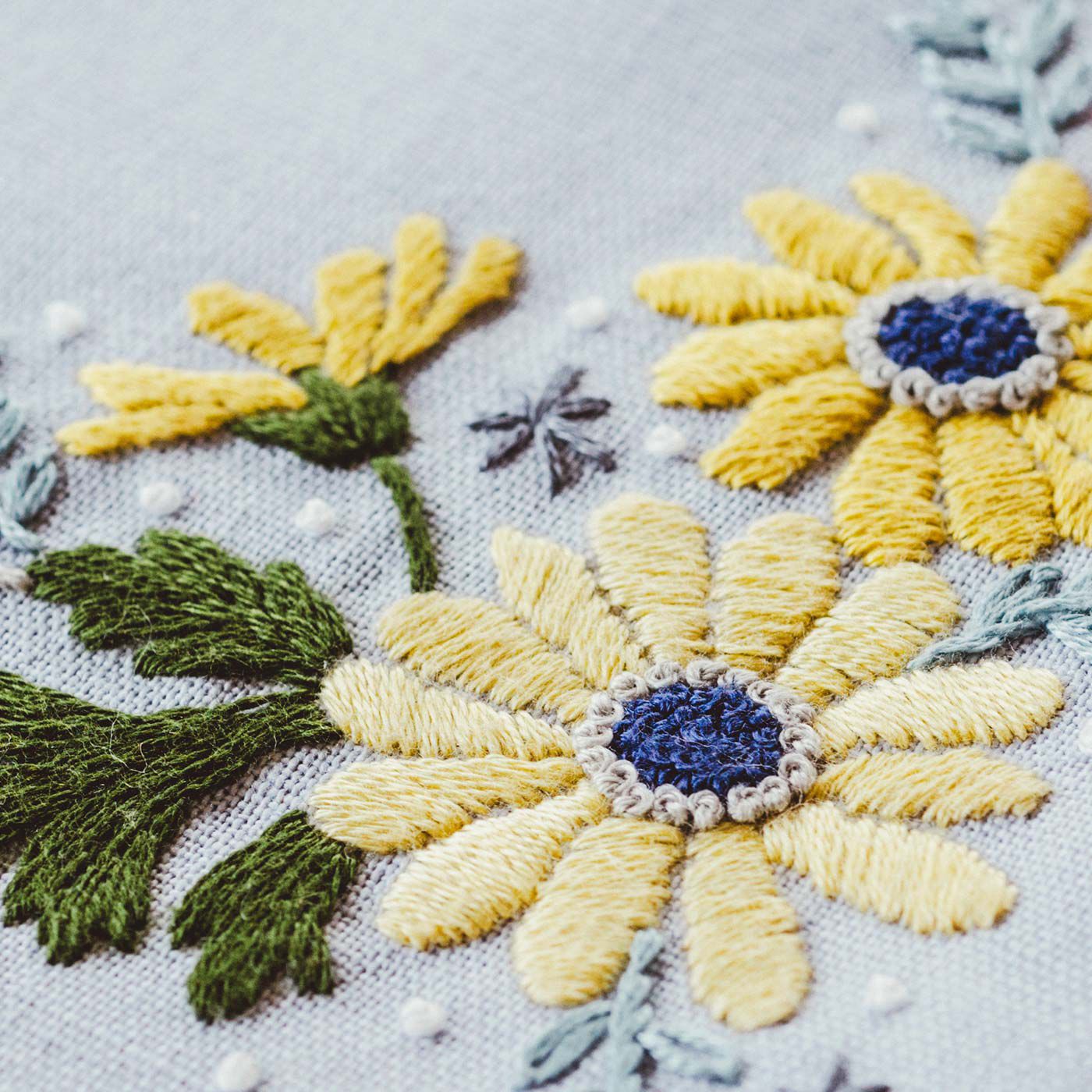 クチュリエ|野の花を刺しゅうする 日々の暮らしに使える布小物の会