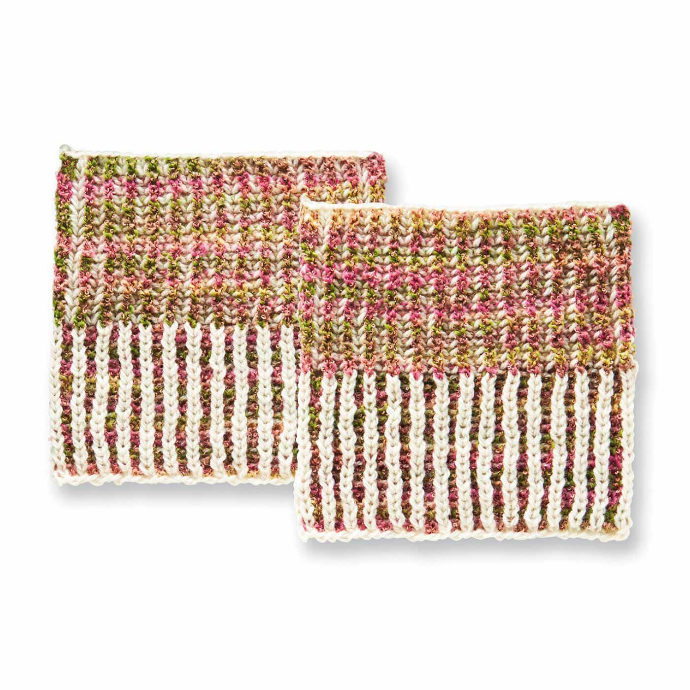 クチュリエ|棒針編みの沼にはまる ユニーク編み地のサンプラーの会|ざっくりふわふわブリオッシュ編み
