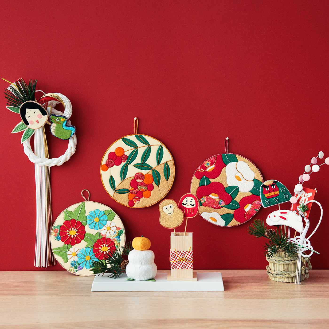 Couturier[クチュリエ]|【3月分よりお届け】運を呼び込む縁起もの 木目込み細工の花丸飾りの会（期間予約）