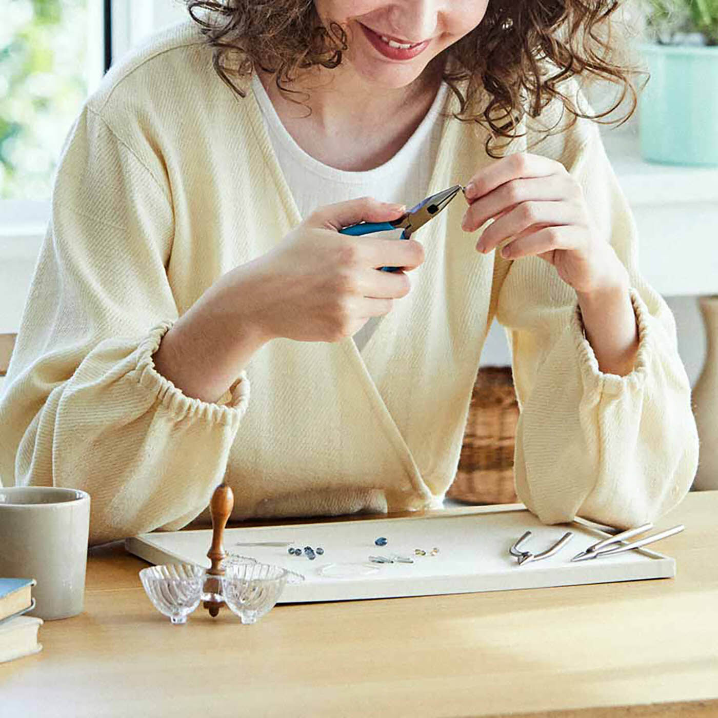 Couturier[クチュリエ]|【タイプが選べる】チェコの個性派ビーズがアクセントビーズワーク入門アクセサリー