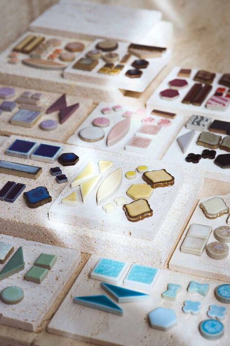 Couturier | 釉薬のディテールに見惚れる 美濃焼タイル