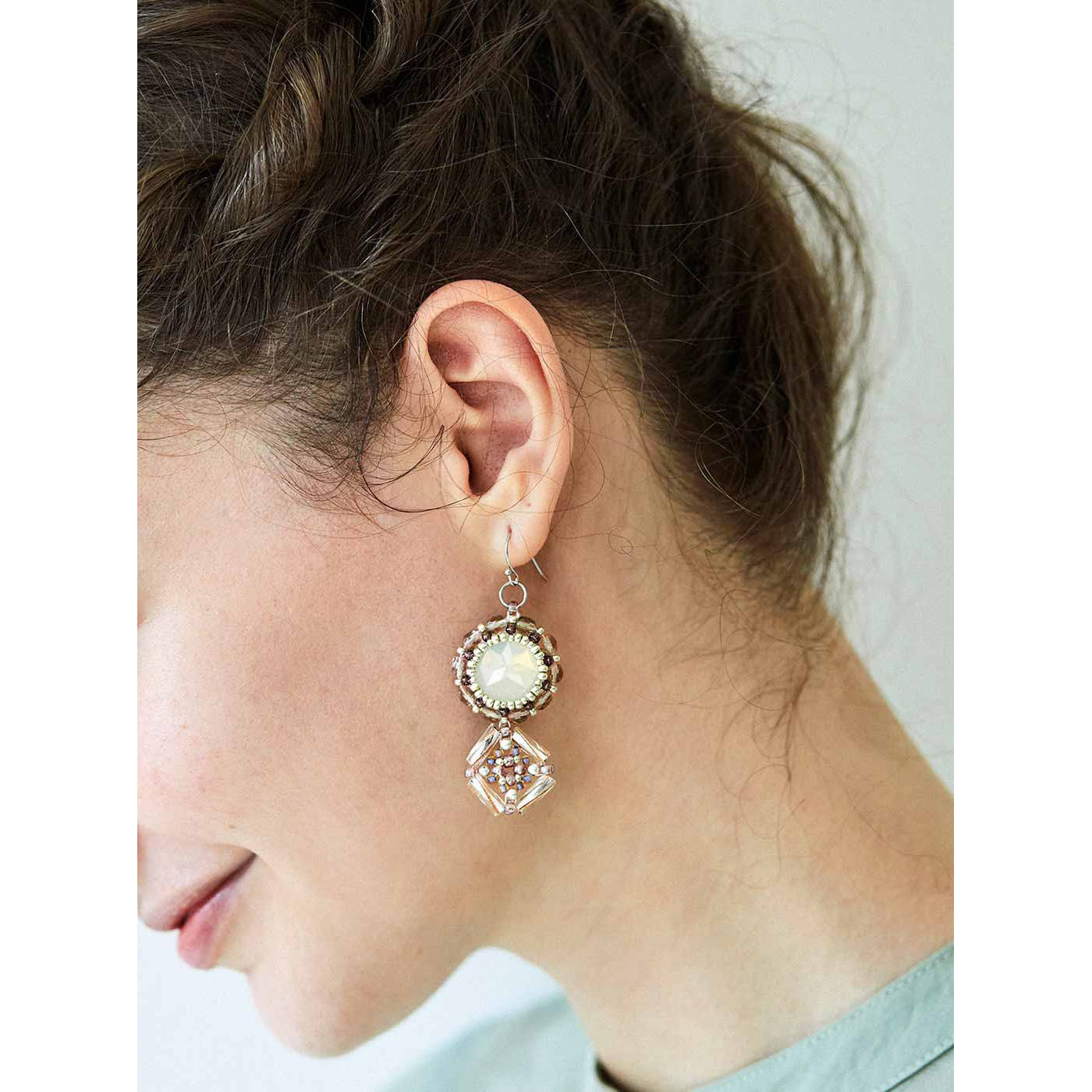 Couturier|【タイプが選べる】チェコの個性派ビーズがアクセントビーズワーク入門アクセサリー