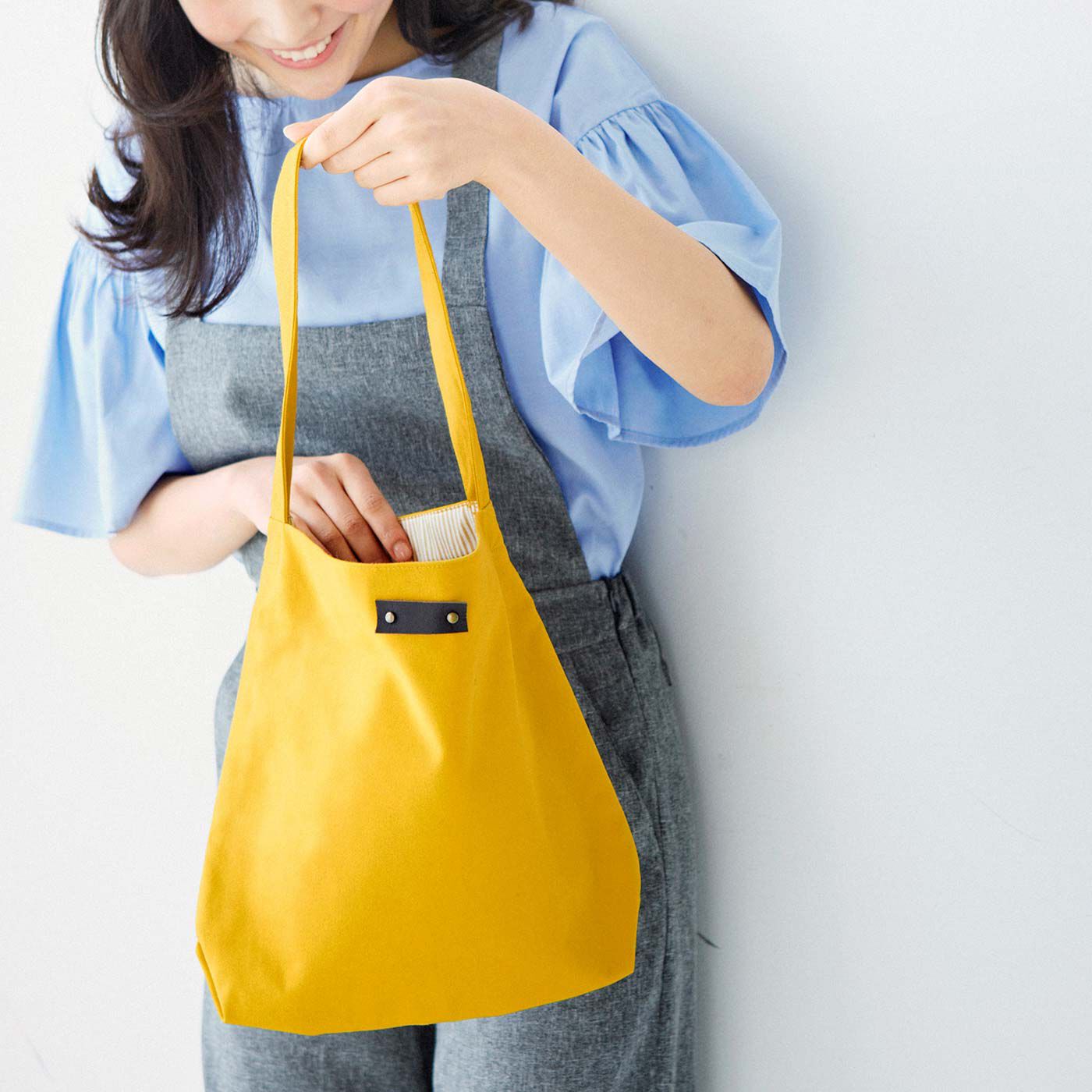 Couturier[クチュリエ]|【タイプが選べる】おうちミシンで職人気分 基本からマスター 帆布バッグレッスン|ふだん使いしやすい形と大きさ。