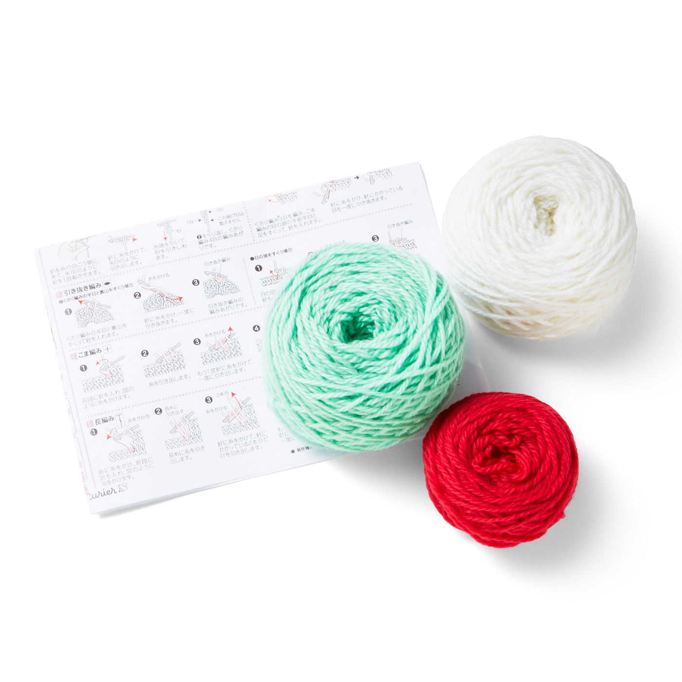 Couturier|マカロンカラーモチーフのふち編み用毛糸