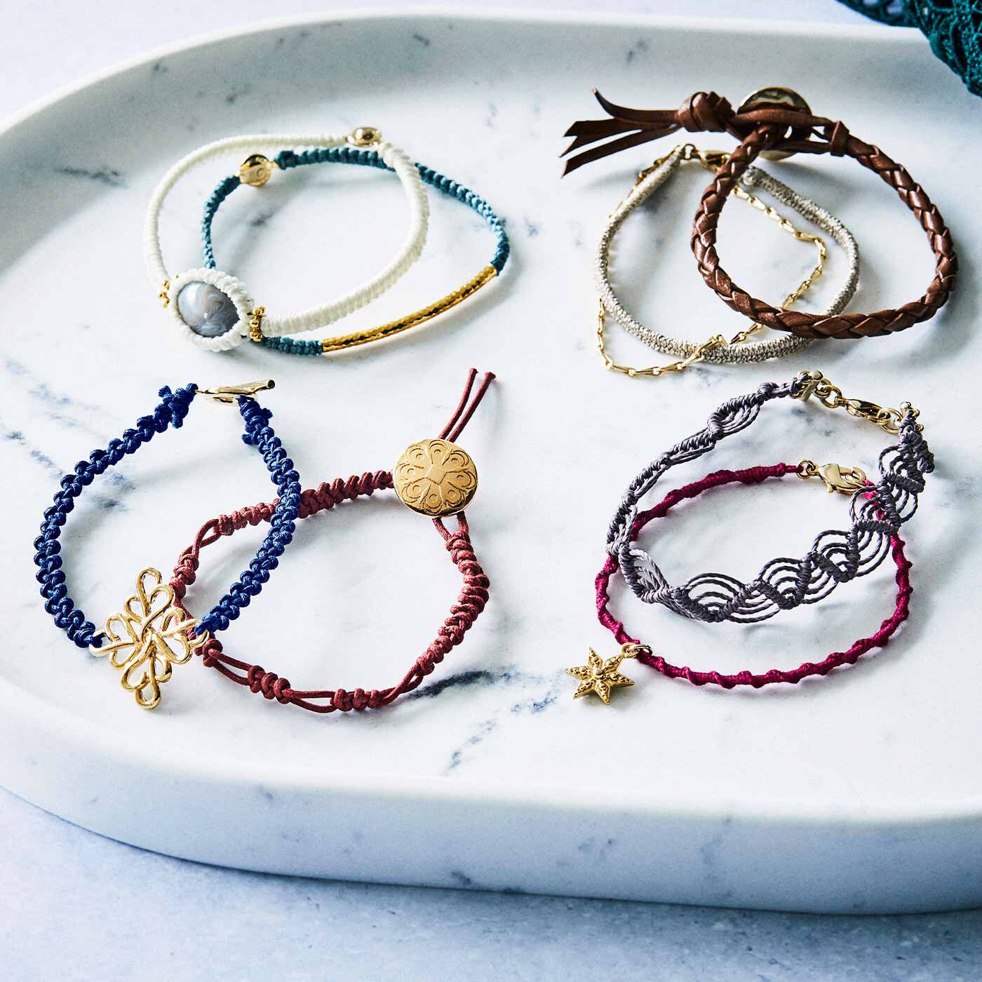 Couturier[クチュリエ]|【初回特別価格　6回エントリー】12種類の結び方でブレスレット作り 大人のひも結びレッスンの会
