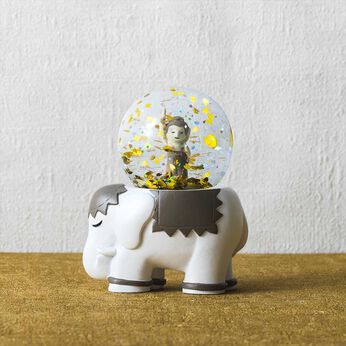 ミニツク | しゃかしゃか花舞う 花まつりスノードーム 2022